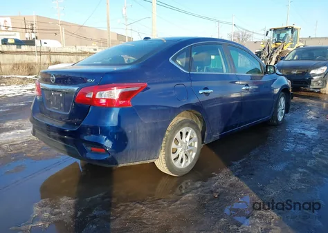 2019 Nissan Sentra Sv z USA, uszkodzony, nr VIN 3N1AB7AP9KY285182